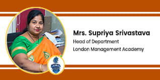 London Management Academy HOD: Mrs. Supriya Srivastava Interview